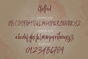Gelled Lettering, a Script Font by Graphic Deal (Thumbnail 6 of 7)