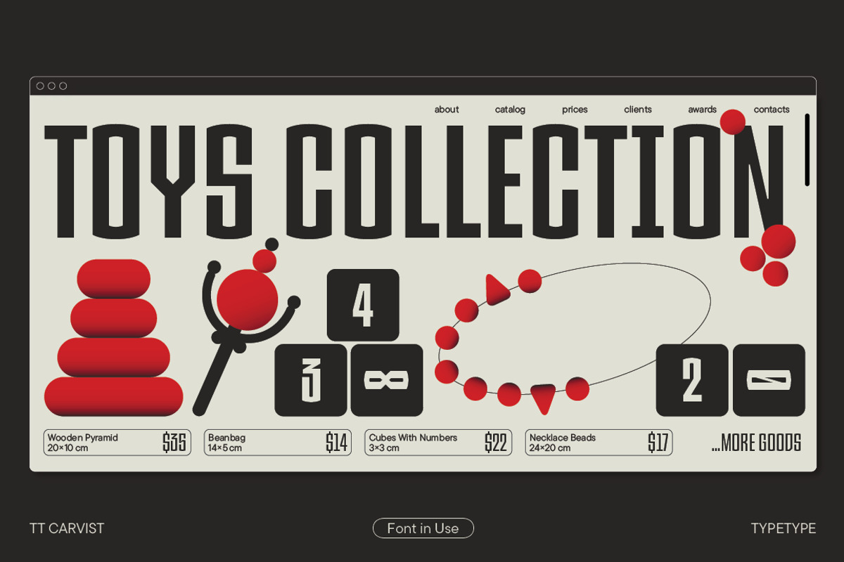 TT Carvist, a Sans Serif Font by TypeType (Photo 13 of 15)