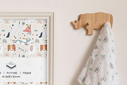 Portrait Frame in Baby Room Mock-up, a Print Template by Branda Keeps (Thumbnail 29 of 30)