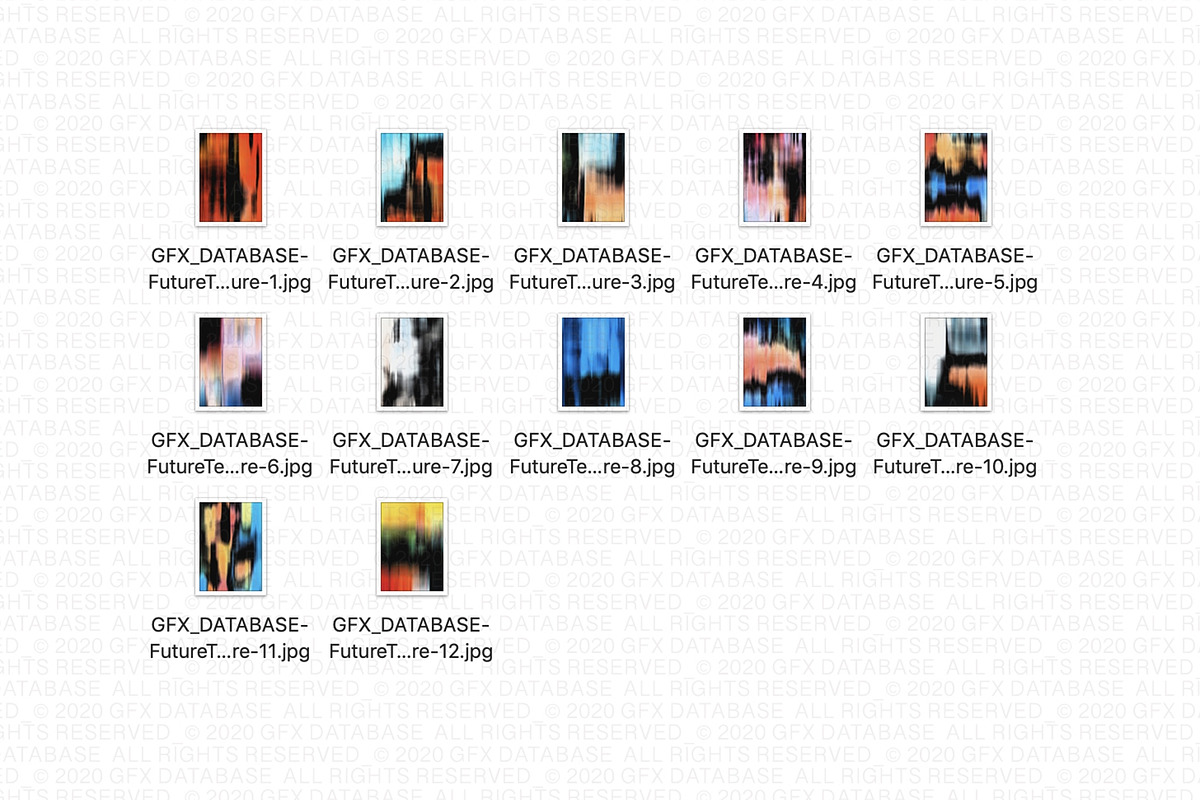 Future Textures, a Texture Graphic by GFX DATABASE (Photo 3 of 4)