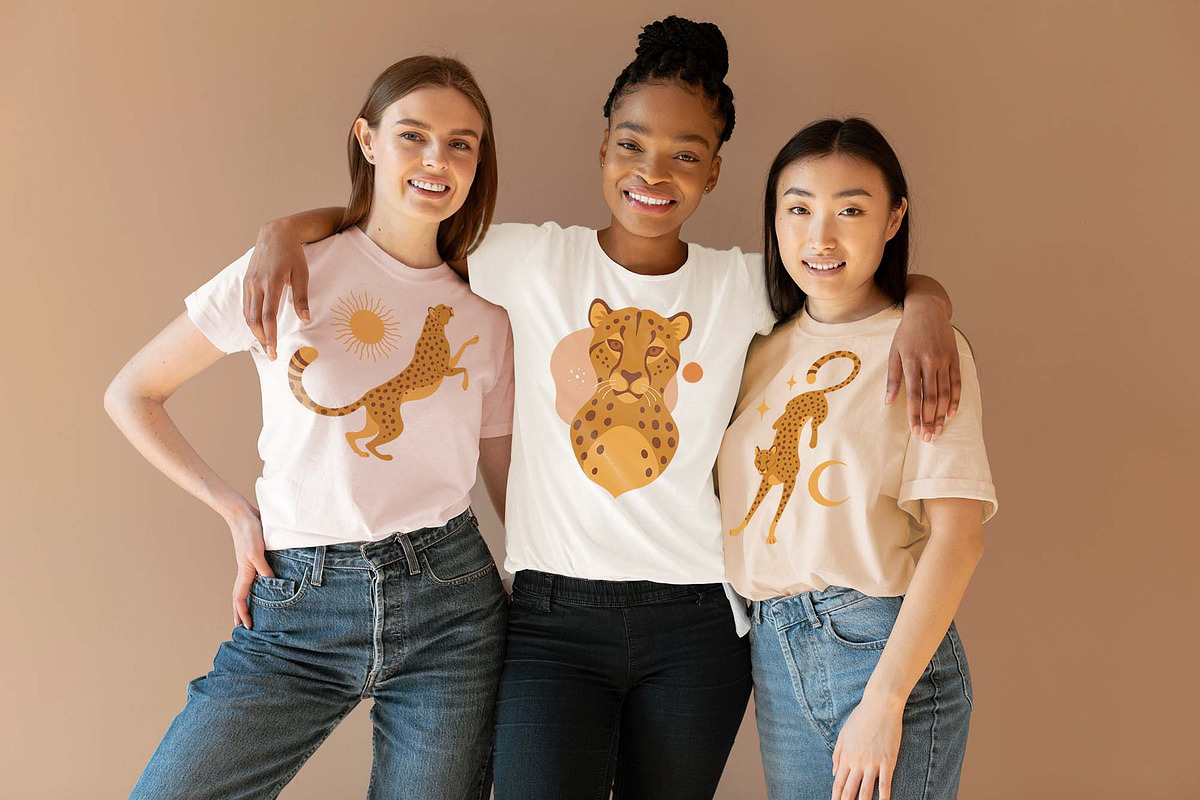 Land Of Cheetah graphic collection, an Illustration by 12pm-am (Photo 9 of 12)