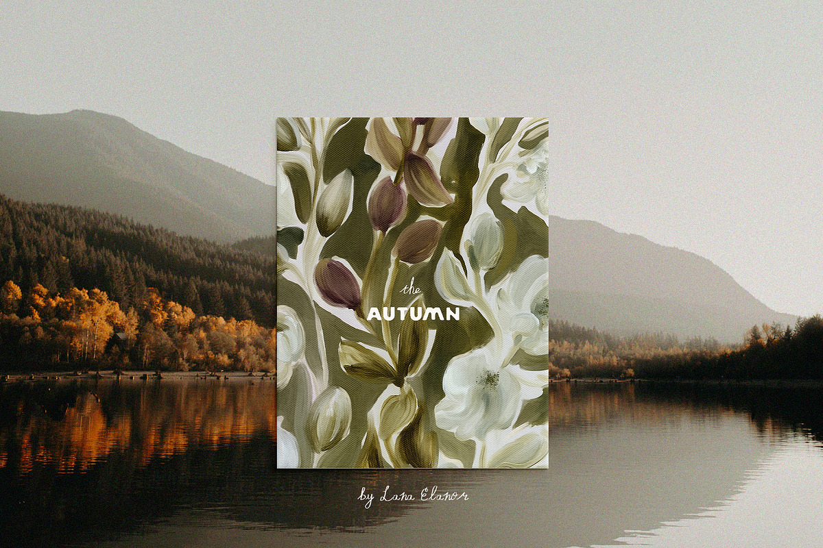 Hand-Painted Autumn Backgrounds, a Background Graphic by Lana Elanor (Photo 7 of 15)