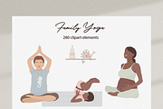 Family Yoga 2 Illustration Set, a Sport Illustration by Irena Art (Thumbnail 12 of 14)