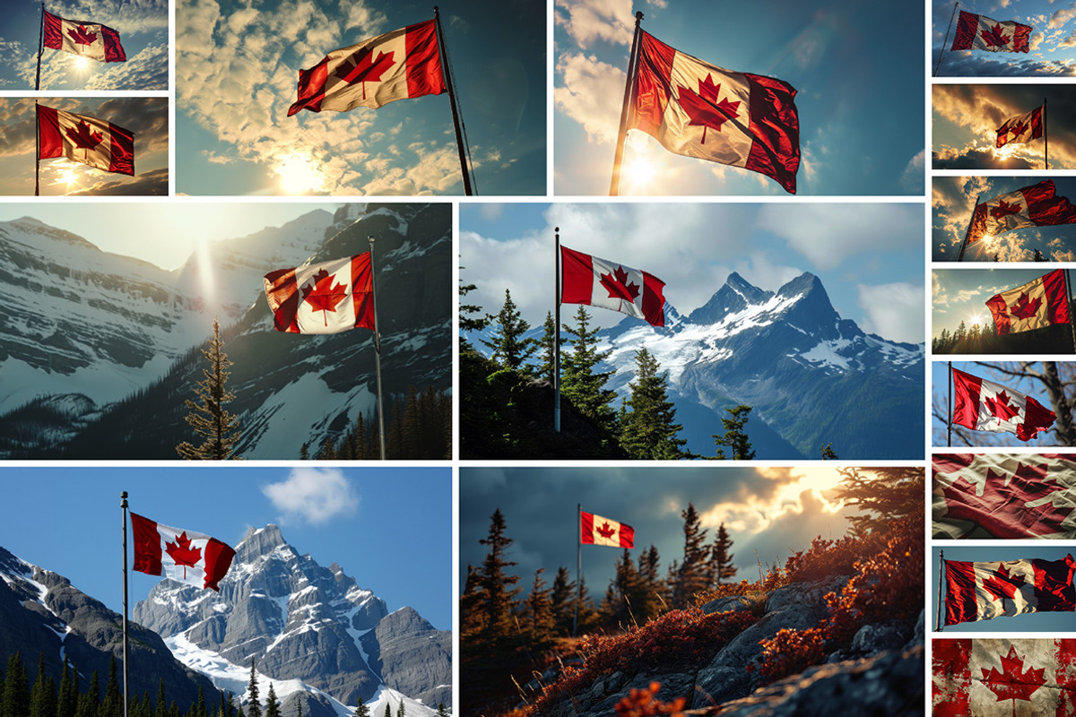 Flag of Canada - 33 images, an Arts & Entertainment Photo by Handmadefont (Photo 2 of 8)