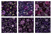 Purple Rhinestone Embroidered Velvet, a Texture Graphic by Dream Creation (Thumbnail 5 of 5)