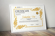 Certificate Word | PSD | AI, a Stationery Template by Curve Design (Thumbnail 3 of 3)
