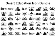 Smart Education Icon Bundle, a Graphic by hafijul (Thumbnail 1 of 14)