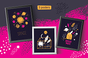 Space, florariums, tropical leaves, an Object Graphic by Maru_art (Thumbnail 5 of 8)