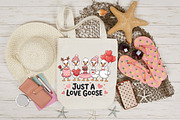 Valentine Goose, Funny Valentine, an Illustration by Designking (Thumbnail 6 of 6)