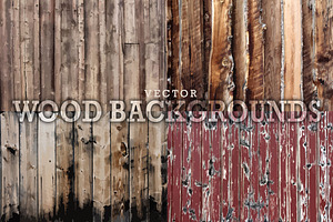 Vector Wood Backgrouds