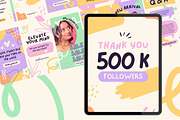 150 Pastel IG Story Canva Template, a Templates & Theme by TemplateCastleStore (Thumbnail 8 of 10)