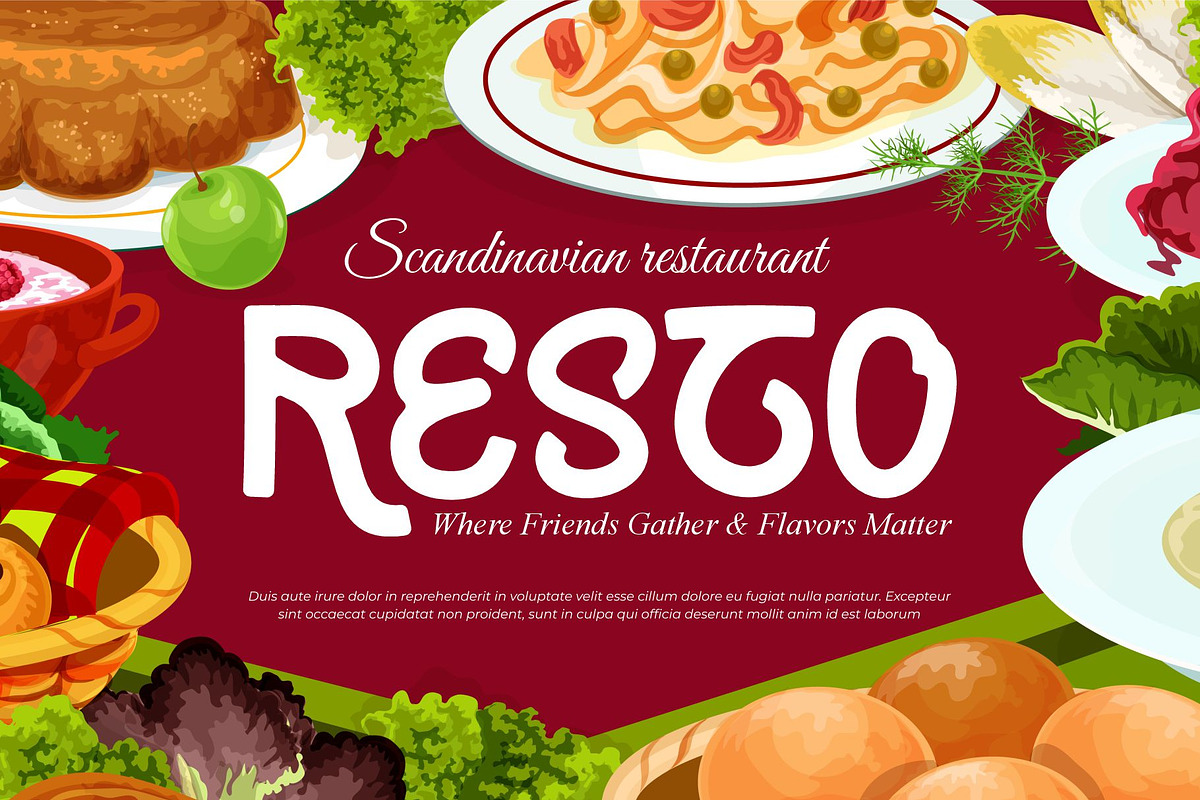 Godies Burger || Modern Display Type, a Sans Serif Font by Ermedia Studio (Photo 9 of 10)