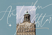Amsterdam Fieldstar Beautiful Script, a Script Font by Letterena Studios Script (Thumbnail 1 of 15)