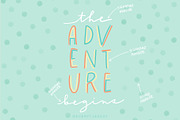 Font Lovers Lettering Brushes, a Brush Add-On by Every Tuesday (Thumbnail 4 of 10)