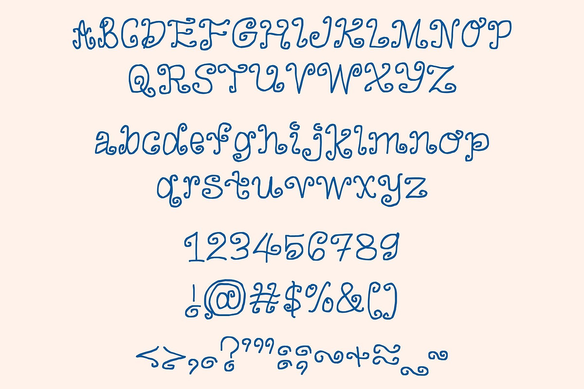 Madeline a Romantic Swirly Font, a Handwritten Font by Eryn Rose Design (Photo 8 of 8)