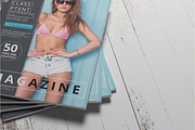 Magazine / Brochure Mockups, a Print Template by pmvch (Thumbnail 1 of 11)