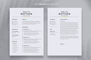 Word Resume Template / CV, a Resume Template by Aspect_Studio (Thumbnail 2 of 4)