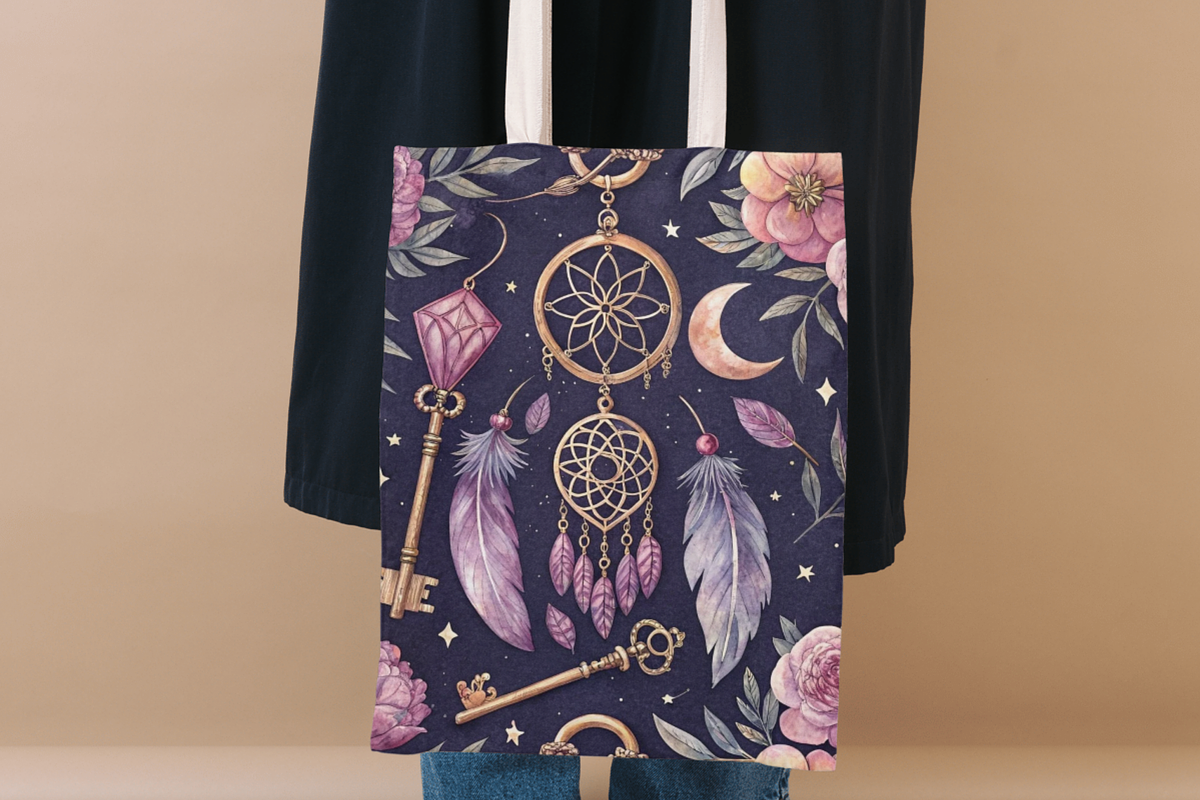 Cute Purple Flowers Pattern Bundle, a Pattern Graphic by FloridPrintables (Photo 7 of 9)