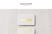 Business Card Logo Template Bundle, a Product Mockup by FoundImages (Thumbnail 96 of 163)