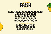 Summer Fresh - Chunky Font Duo, a Sans Serif Font by Airotype (Thumbnail 13 of 14)