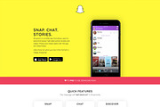 Mobile Application Landing Page, a Landing Page Template by IQSIR (Thumbnail 3 of 5)