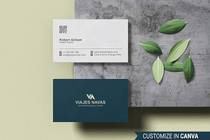 Business Card Template Canva