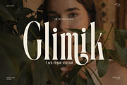Glimik Elegant Serif Font, a Serif Font by Perfectype (Thumbnail 1 of 8)