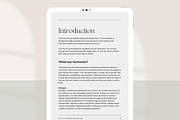 Hormone Masterclass Canva Premade, a Presentation Template by Naturopath Hub (Thumbnail 8 of 9)