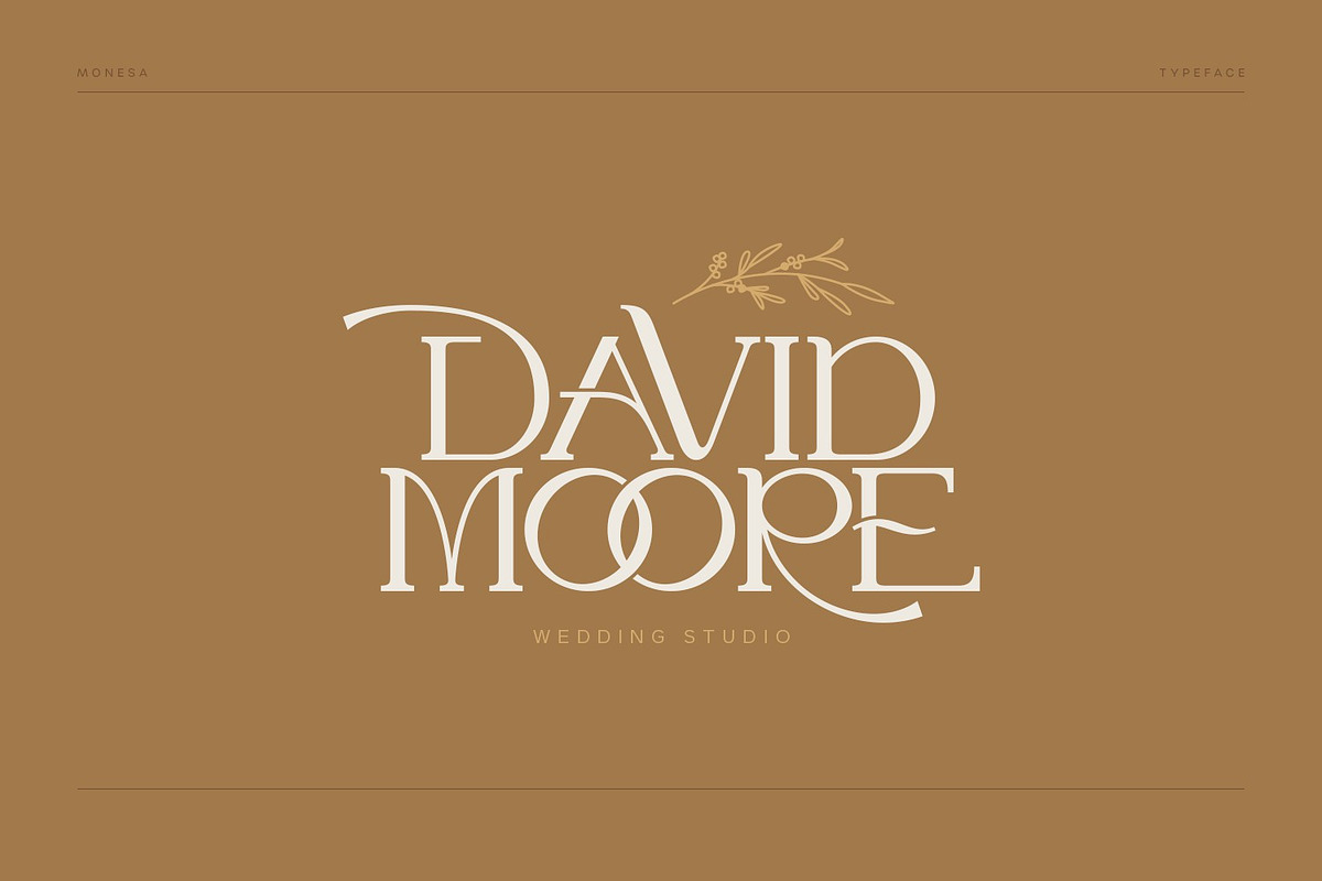 Monesa - Luxury Modern Serif Font, a Serif Font by Koplexs Studio (Photo 4 of 12)
