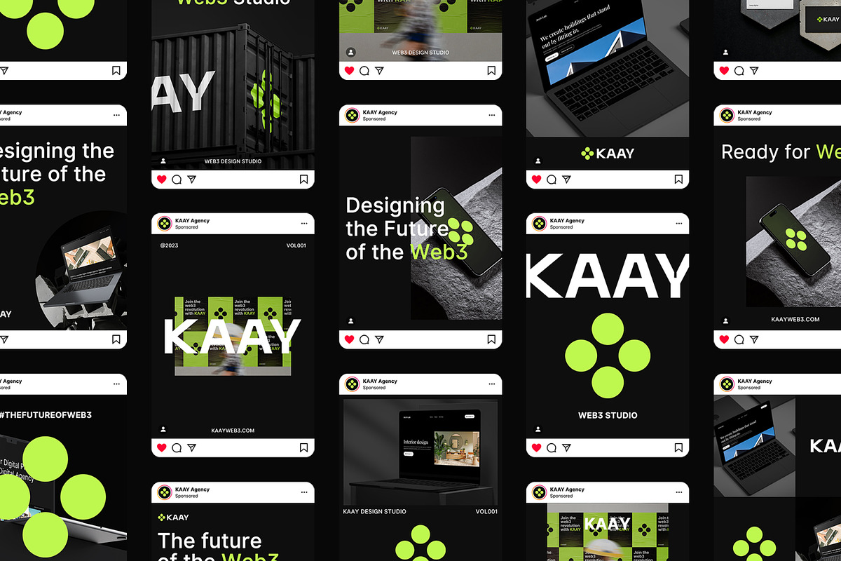 KAAY Instagram Posts Template Kit, a Social Media Template by Skaler Lab (Photo 3 of 5)