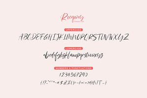 Rocqwey - Handwritten Sript Font