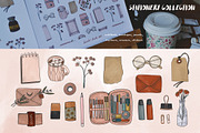 Artist collection. Art supplies, an Illustration by Scarlet Heath Art (Thumbnail 4 of 15)