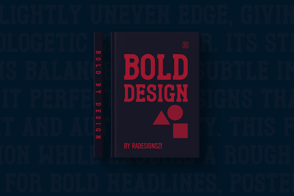 Bad Company, a Slab Serif Font by RADesigns21 (Photo 5 of 7)