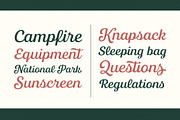 Bluestar Italic, a Font by Mika Melvas (Thumbnail 8 of 10)