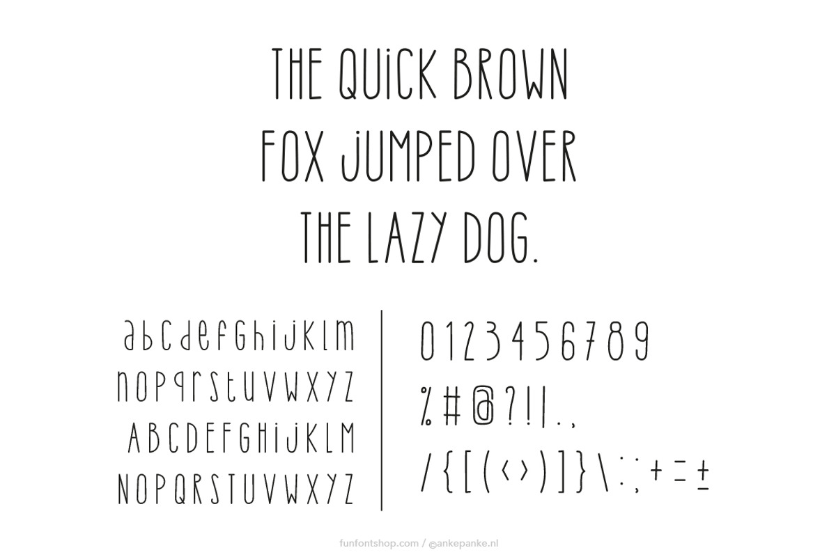 Bunny Hop font, a Sans Serif Font by Fun Font Shop (Photo 2 of 2)