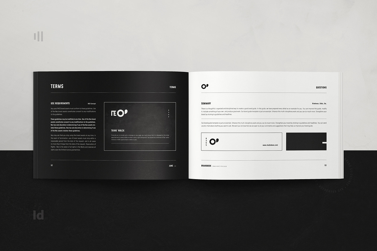 NEO | Brand Guidelines, a Brochure Template by Studio Bons (Photo 32 of 35)