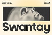 Swantay – Bold Geometric Sans Serif, a Sans Serif Font by Brand Earth (Thumbnail 1 of 12)