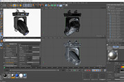 Stage Lighting Collection-4 PCS, an Object 3D Model by akerStudio (Thumbnail 11 of 92)