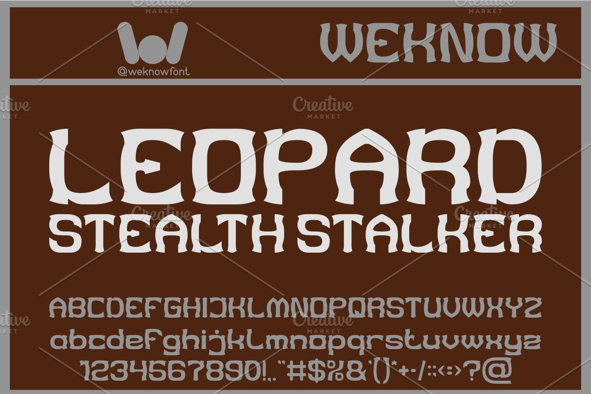Red Monster font, a Font by weknow (Photo 3 of 8)