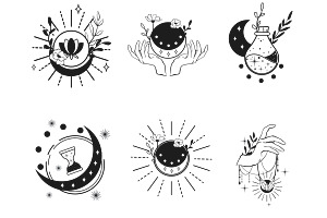 Tattoos Set 4 Procreate Brush Stamps