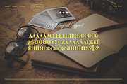 Ganesha - A Classy Vintage Font, a Serif Font by overlaytemplates (Thumbnail 5 of 5)