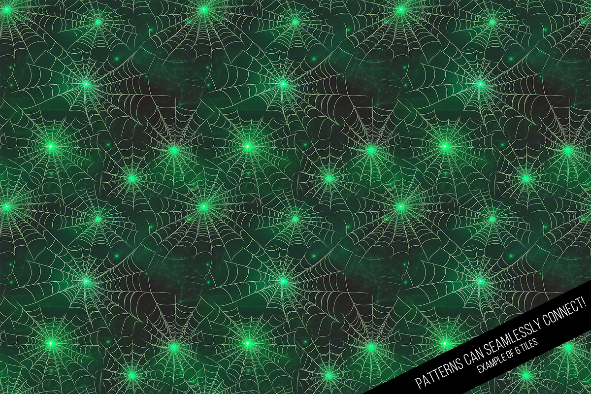 Halloween Glow Digital Paper, a Pattern Graphic by Chromolume Studio (Photo 6 of 16)