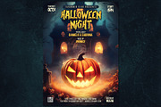Halloween Night Flyer, a Flyer Template by Tarommir (Thumbnail 3 of 4)