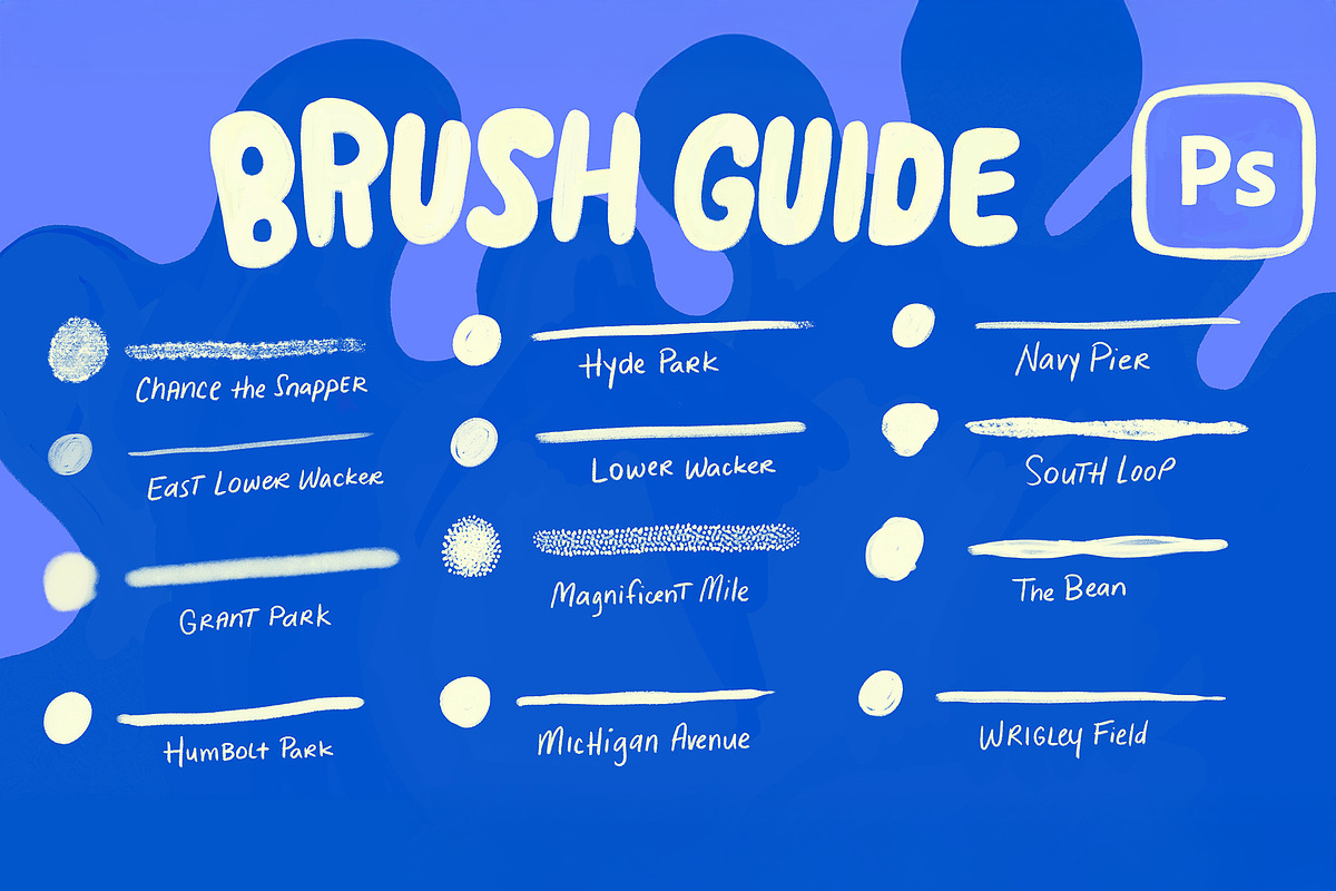Chicago Photoshop Brush Pack, a Brush Add-On by studio.pancz (Photo 2 of 2)