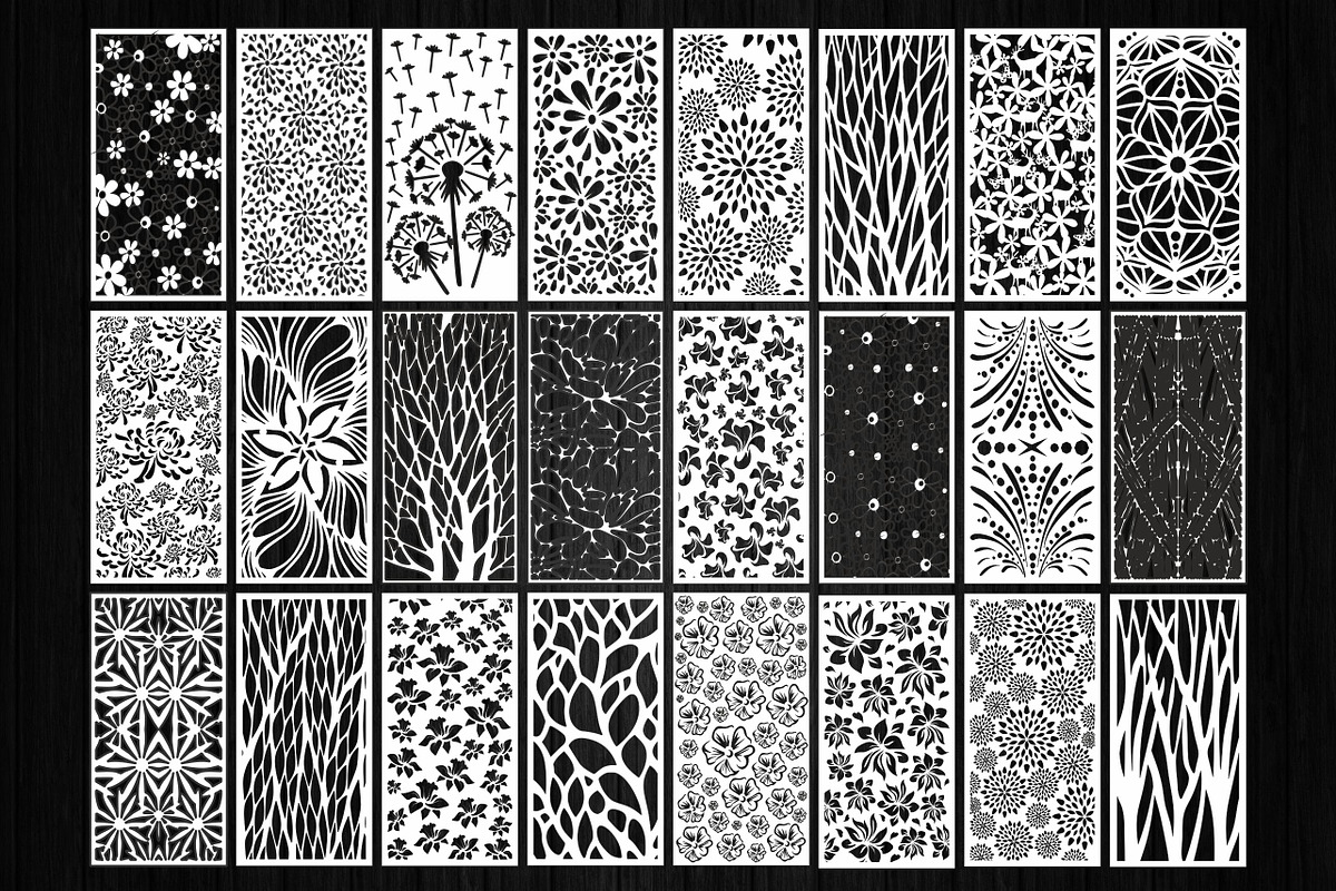 Set of 50 decorative panels, a Graphic by CncCutModel (Photo 3 of 3)