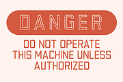 Factory Floor Font - Two Styles, a Sans Serif Font by McWhorter Creative Shop (Thumbnail 8 of 9)