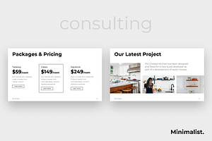 Minimalist - Presentation Template