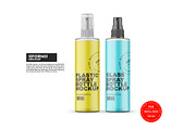 Clear Spray Bottle Mockup, a Product Mockup by Reformer Mockup (Thumbnail 1 of 6)