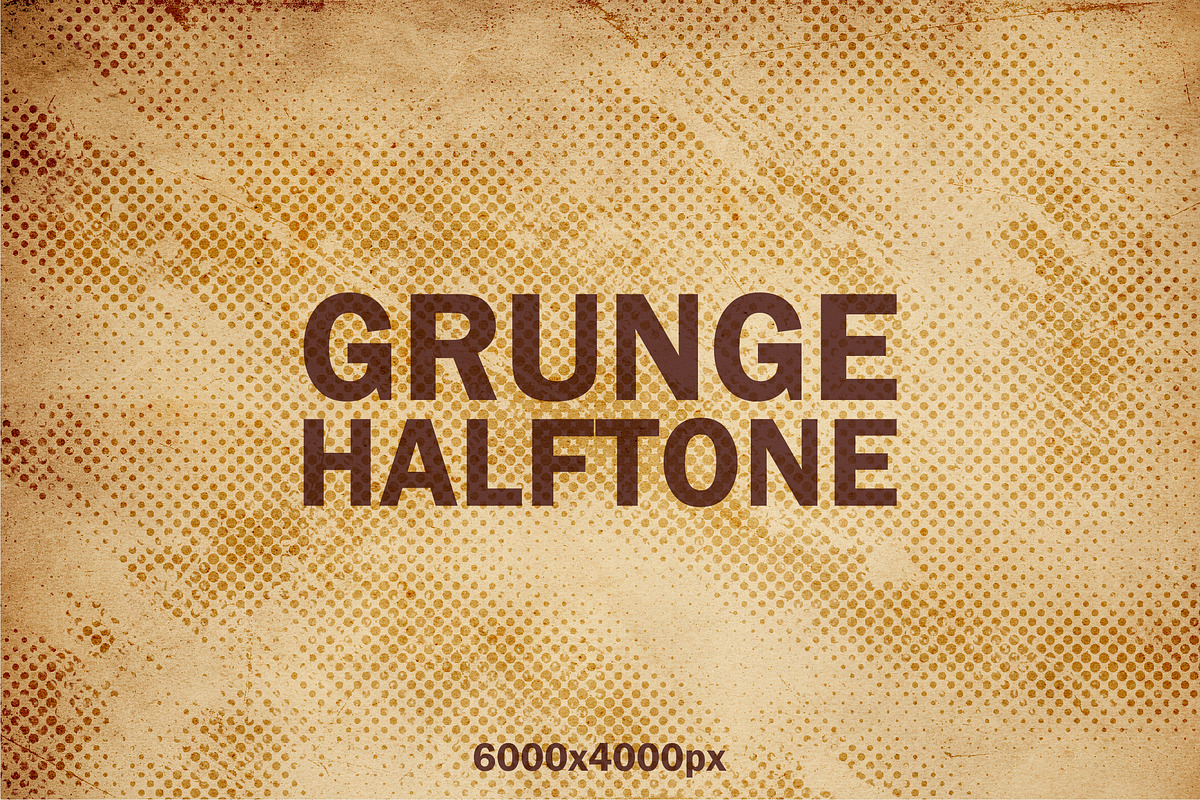 Grunge Halftone Textures, a Texture Graphic by alexdndz (Photo 1 of 11)