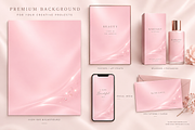 Blush Pink Glitter Backgrounds, a Background Graphic by MarisoArt (Thumbnail 4 of 4)